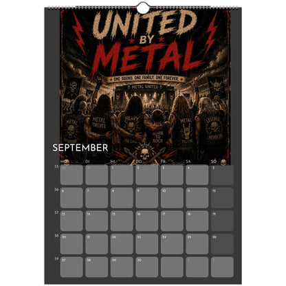 Heavy Metal Calendar 2027