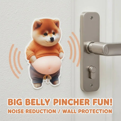 3D Dog & Cat Belly Squishy Stickers - A pair(2 Pcs)