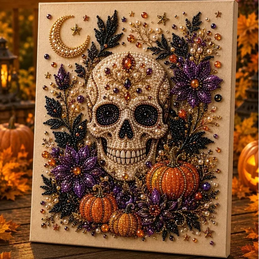 👻🎃 3D Pearl Art Halloween DIY Kit