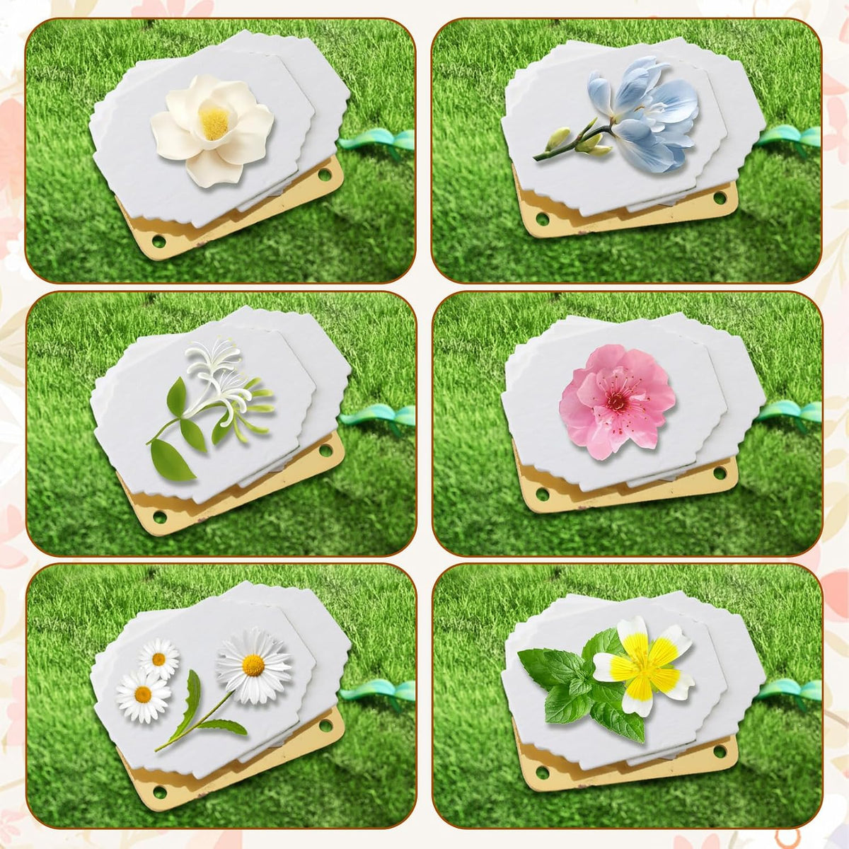 Mini Flower Press Kit with 20 Sheets