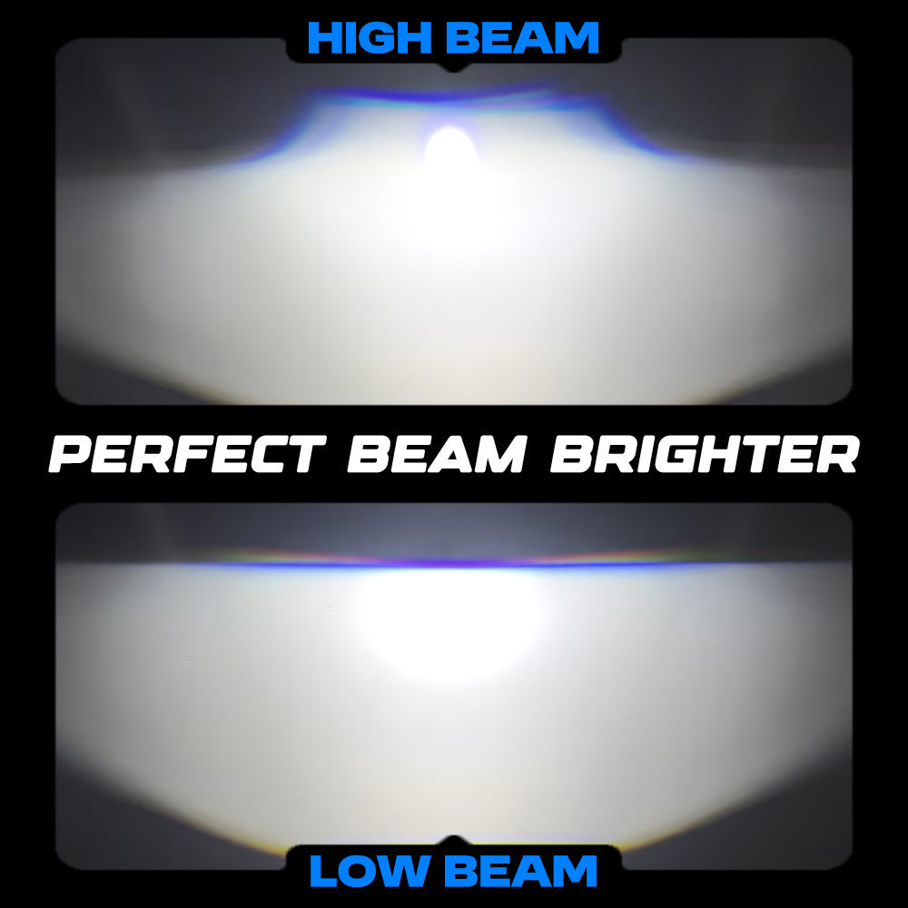 30000LM Ultra Bright LED Car Spotlight – High/Low Beam, IP68 Waterproof Off-Road Driving Light