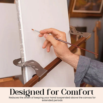 🎨 Adjustable Easel Hand Rest Support Bar