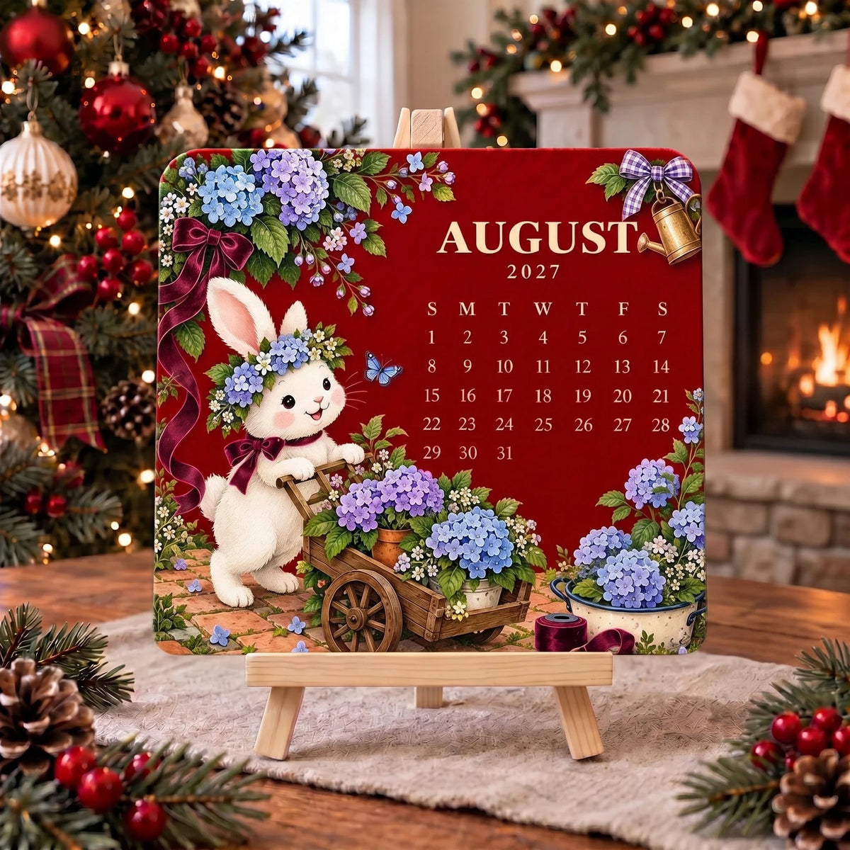 🎄🌱 Christmas Limited Edition – Eco-Friendly Plantable “Timeless” Seed Calendar 2027 🌸🌿