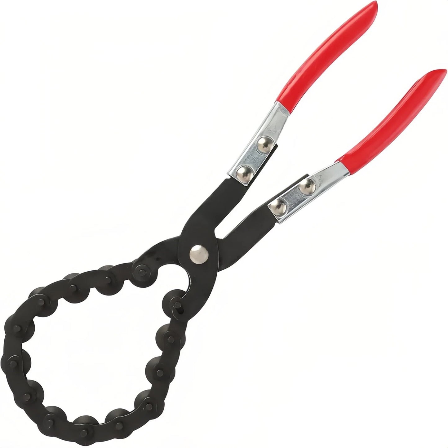 TyiiPLUS Exhaust Cutter, Cuts 3/4" to 3-1/4" Pipe, Durable Chain Cutter Tool, Easy One-Handed Rotation, Compact Pipe Cutter Chain for Tight Spaces