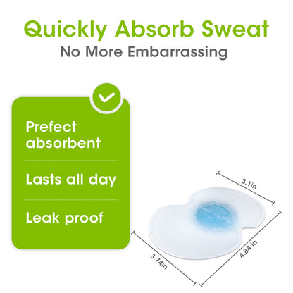 100PCS Disposable Underarm Sweat Pads