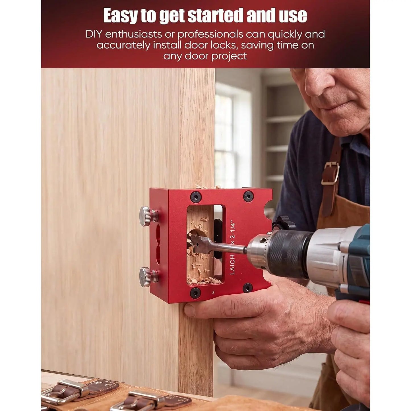 TYIIPLUS Door Latch Mortise Tool for Router