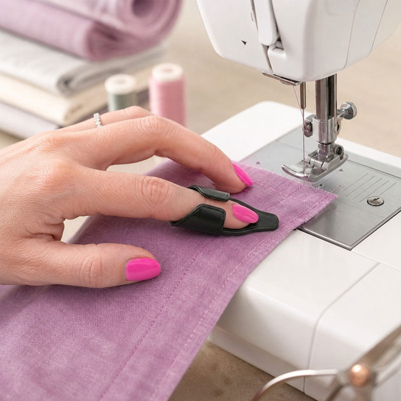 Sewing Finger Protector Clip – Fabric Guide Tool for Safer, Steadier Stitching