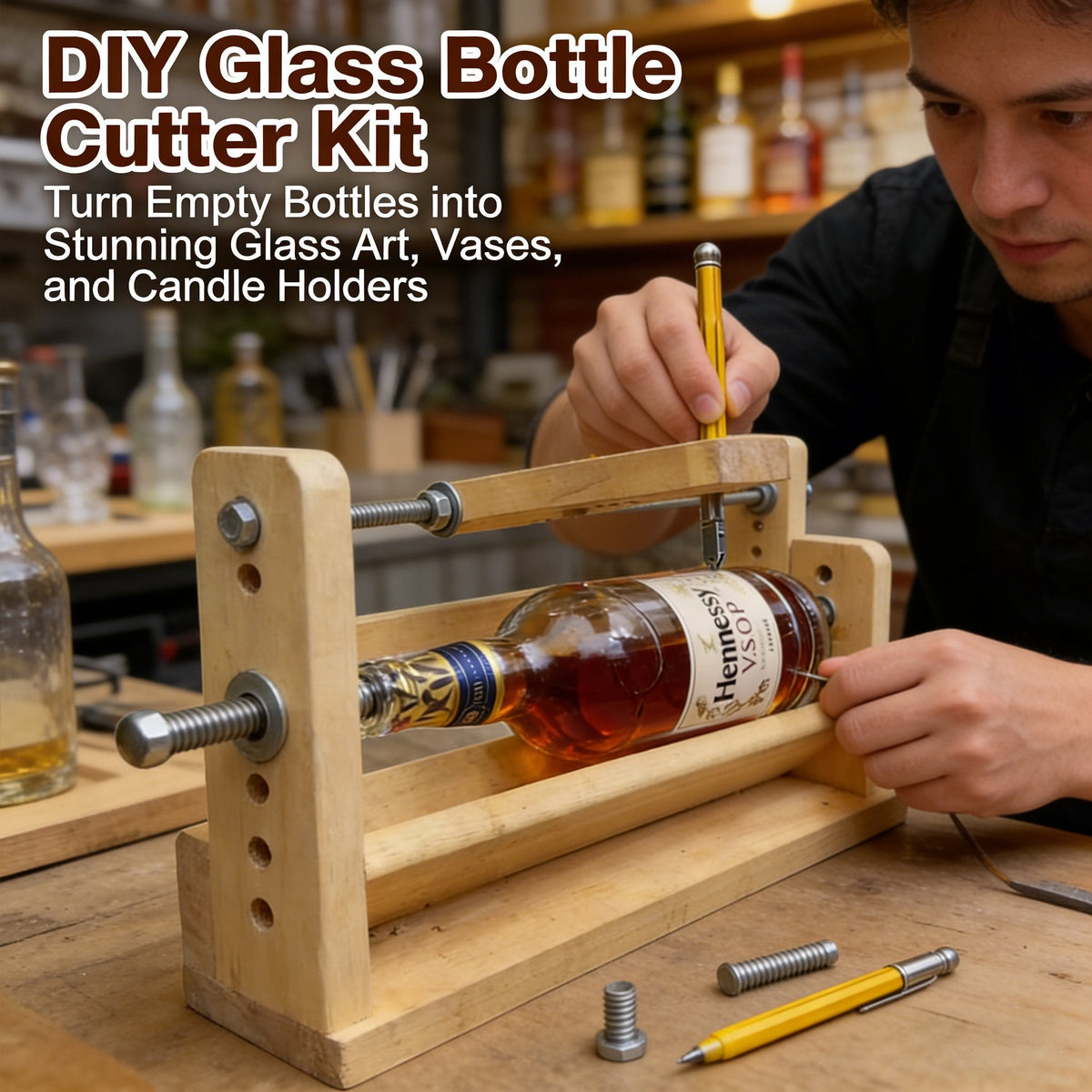 TYIIPRO™ DIY Glass Bottle Cutter Kit