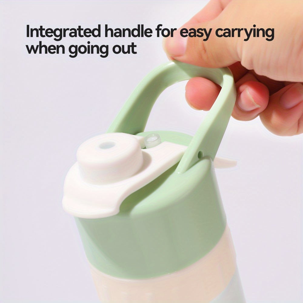 2-in-1 Hydration Bottle — Drink & Cool Down Without Carrying Extra Gear