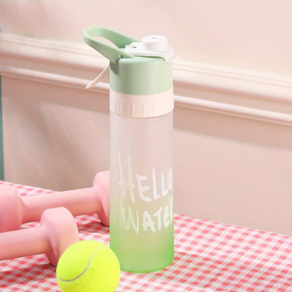 2-in-1 Hydration Bottle — Drink & Cool Down Without Carrying Extra Gear