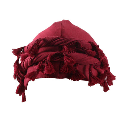 Silk Satin Lined Halo Turban Cap