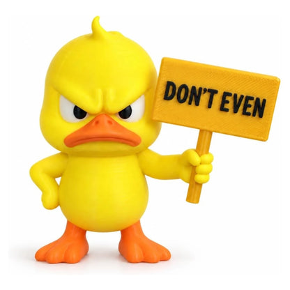 TYII Funny Angry Duck Figurine