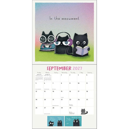 A Year of Purrs 2027 Wall Calendar