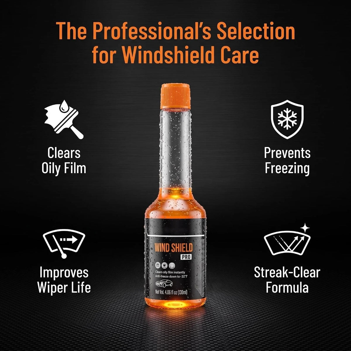 TYIIPLUS™ Ultra-Concentrated Windshield Cleaner & Anti-Freeze Fluid (120ml / 4.06 fl oz)