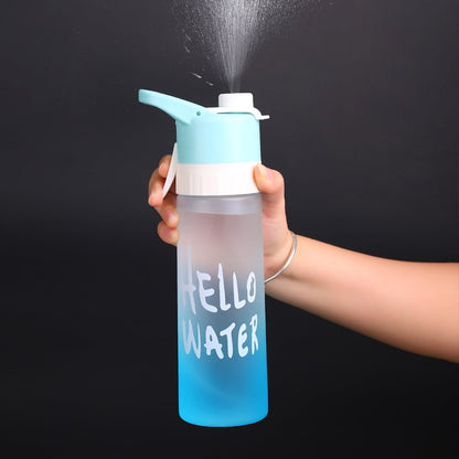 2-in-1 Hydration Bottle — Drink & Cool Down Without Carrying Extra Gear