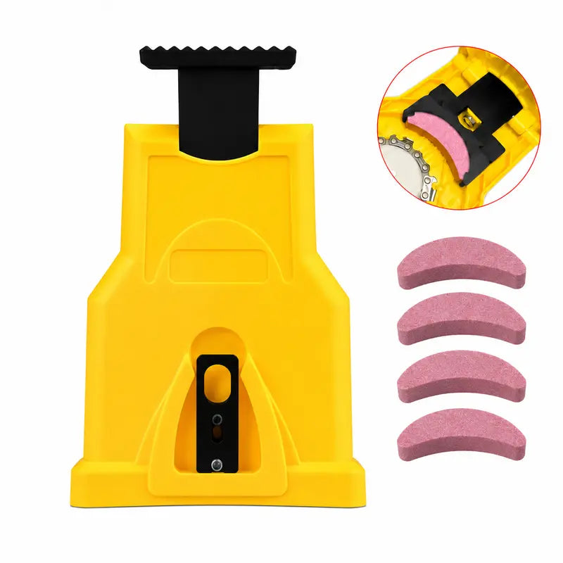 TYIIPLUS™ Portable Bar-Mounted Chainsaw Sharpener – Fast Chain Sharpening Tool for 14"–20" Chainsaws