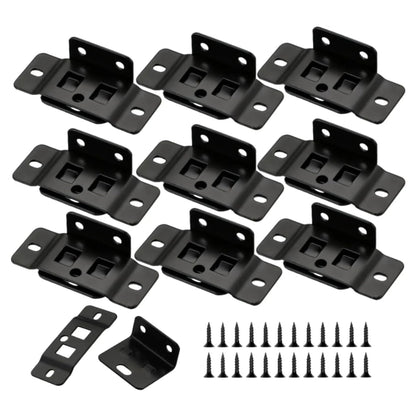 10 Pack Quick Fitting Furniture Joint Bracket with Screws
