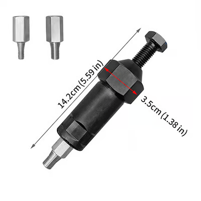 TYIIPLUS™ Heavy-Duty Grease Fitting Cleaner – 600 PSI High-Pressure Grease Gun Unclogging Tool with M6/M8/M10 Adapters