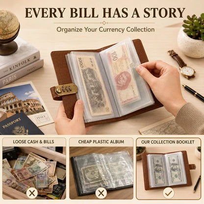 A6 Savings Notebook, 3-Digit Resettable Password Lock