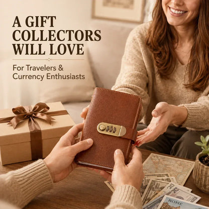 A6 Savings Notebook, 3-Digit Resettable Password Lock