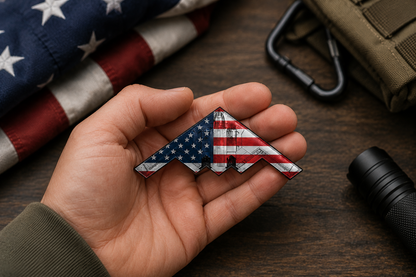 Spirit of ’76 B-2 Stealth Bomber Replica Collectible – 250th Anniversary Patriotic Display Piece