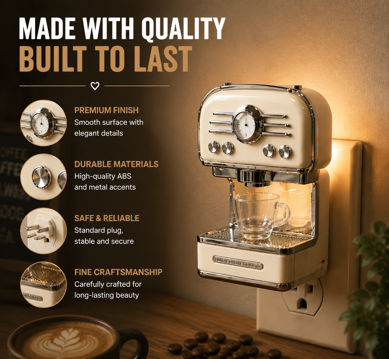 😍 This Tiny Coffee Machine Decor Instantly Upgrades Your Coffee Corner Aesthetic