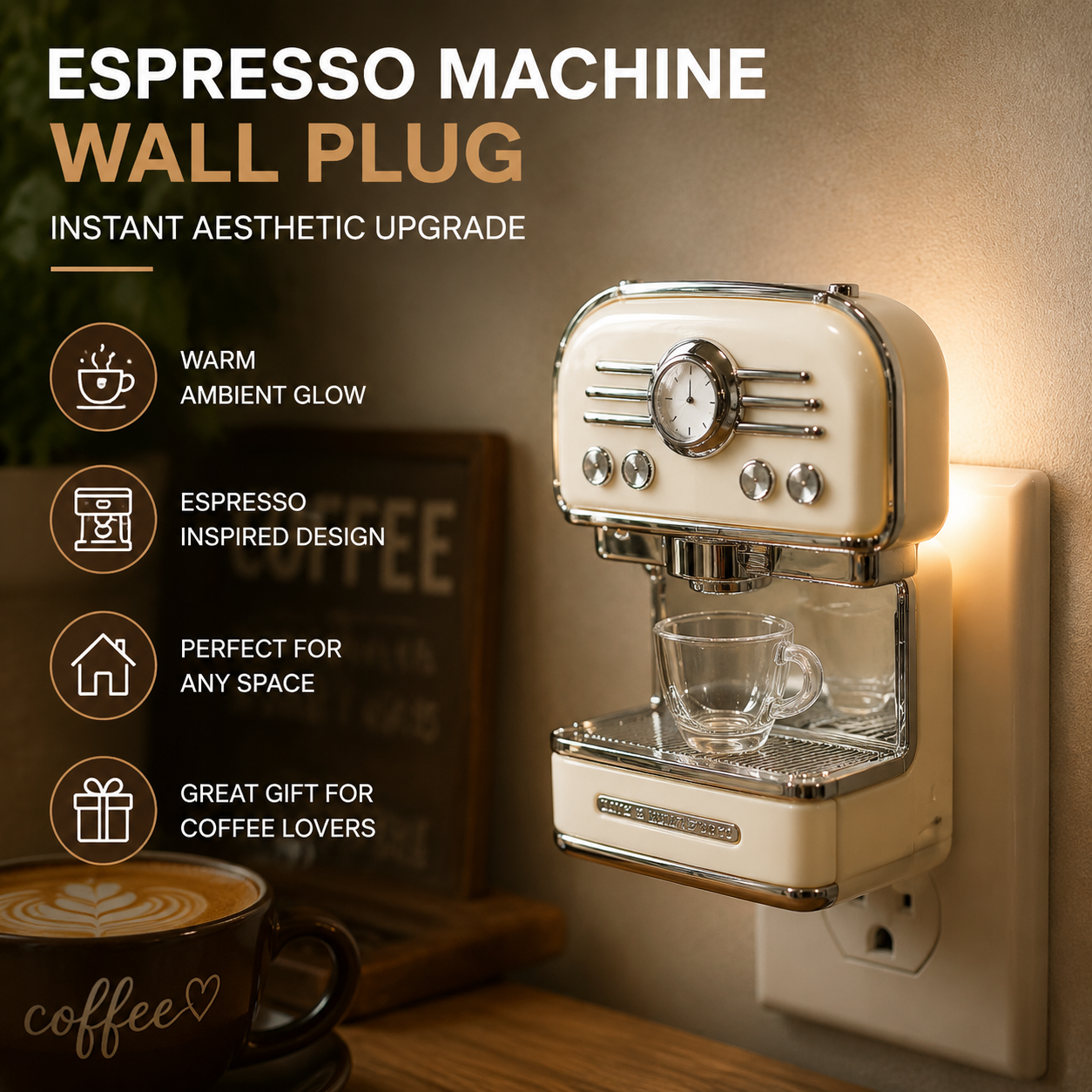 😍 This Tiny Coffee Machine Decor Instantly Upgrades Your Coffee Corner Aesthetic