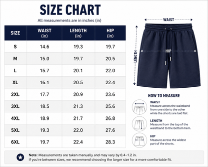 Funny Patriotic Men's Swim Trunks - "Warning Wide Load" Funny Design, Great Gift for Men