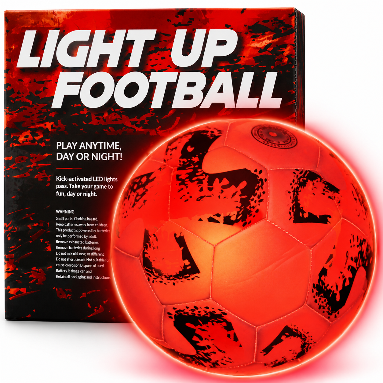 Light Up LED Basketball – Glow In The Dark Size 7 Ball