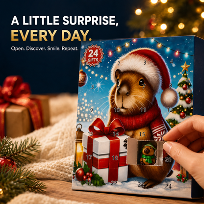 Capybara Christmas Advent Calendar 2026