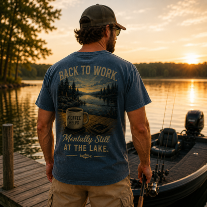 TYIIPLUS™ Heritage Fishing Collection Vintage Bass Fishing T-Shirt for Men | Lake Life Graphic Tee