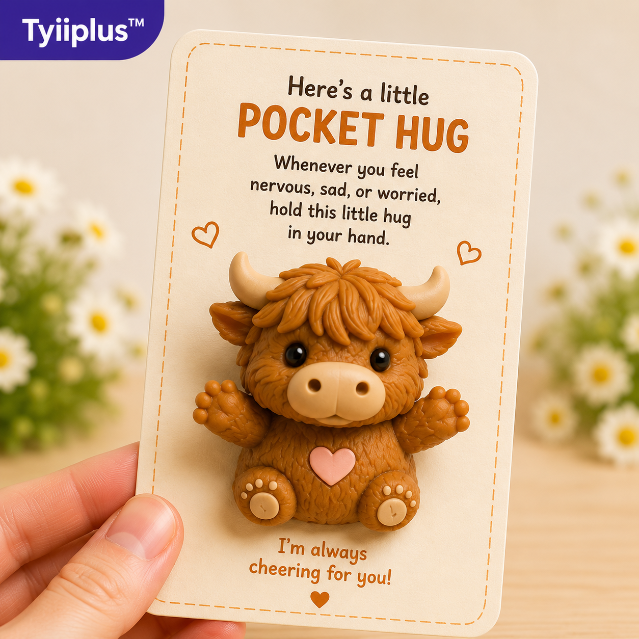 TYIIPLUS™ Pocket Hug – Tiny Comfort Companion & Meaningful Gift