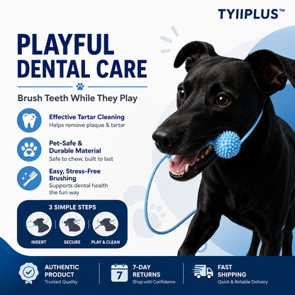 TYIIPLUS™ Dog Dental Cleaning Chew Toy