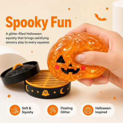 Halloween Mystery Glitter Dumpling Squishy