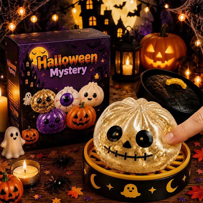 Halloween Mystery Glitter Dumpling Squishy