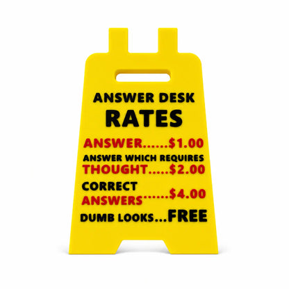 Mood Desk Signs