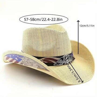 America 250 Patriot Cowboy Hat - Celebrate America's 250th Anniversary With Strength, Freedom & Pride