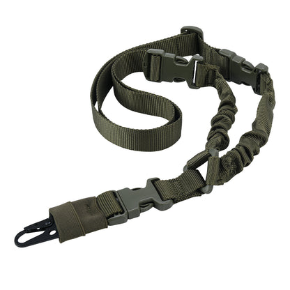Tactical Single Point Bungee Sling with M-LOK QD Mount