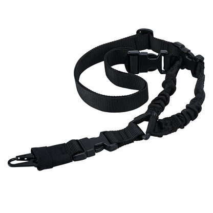 Tactical Single Point Bungee Sling with M-LOK QD Mount