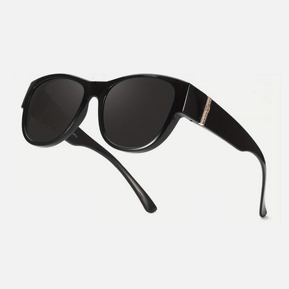 TYIIPLUS™ Polarized Fit-Over Sunglasses for Women - Stylish UV400 Over-Glasses Sunglasses for Prescription Eyewear
