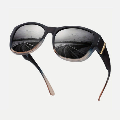 TYIIPLUS™ Polarized Fit-Over Sunglasses for Women - Stylish UV400 Over-Glasses Sunglasses for Prescription Eyewear