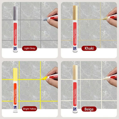 Anti-mould and waterproof joint pen for ceramic tiles