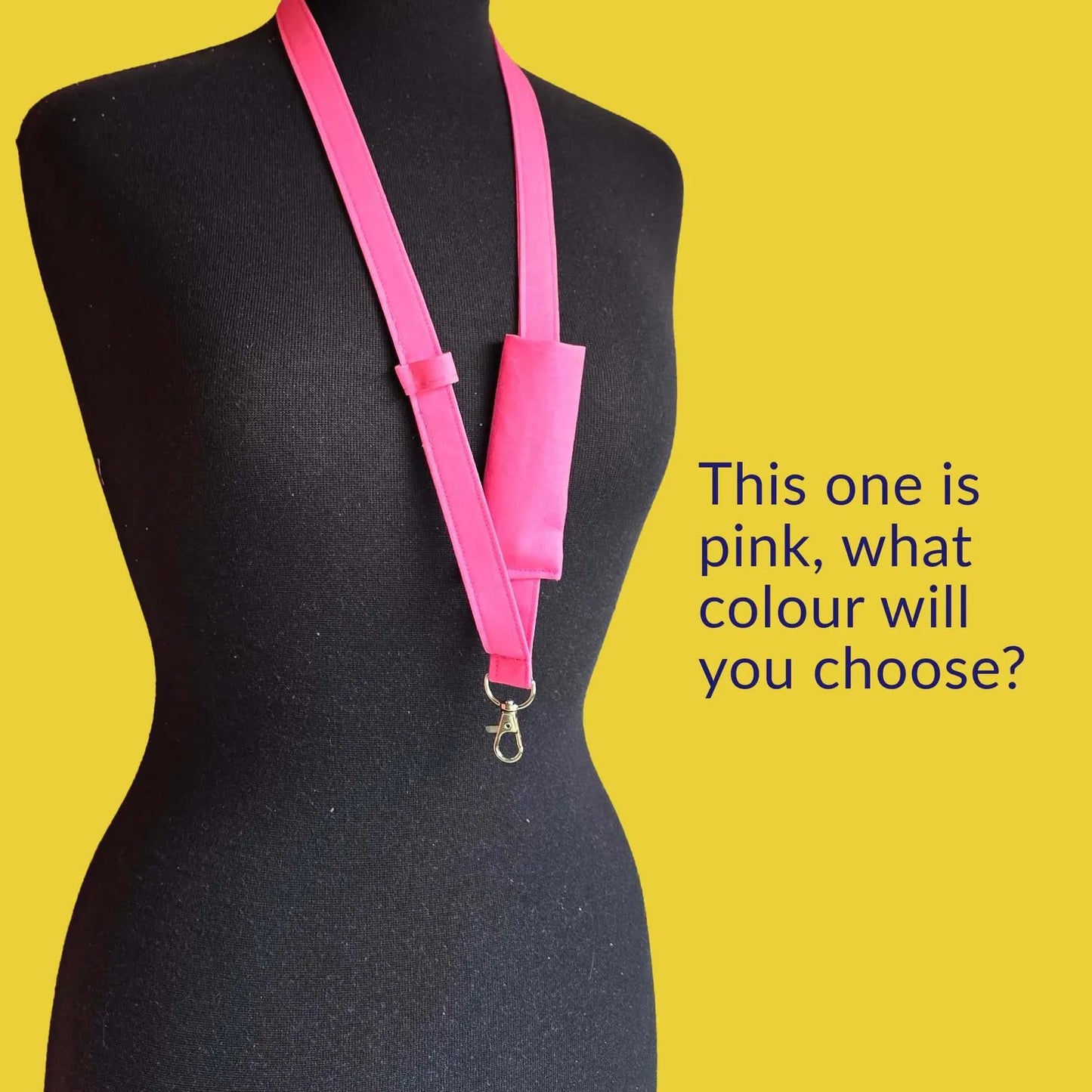 👩‍🏫New Upgraded Plain Fabric Pen Lanyards