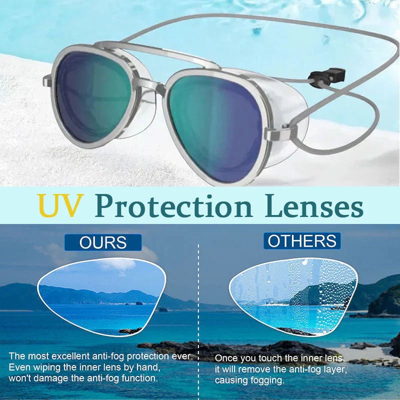 😎SummerVibe Reflective Swimming Goggles