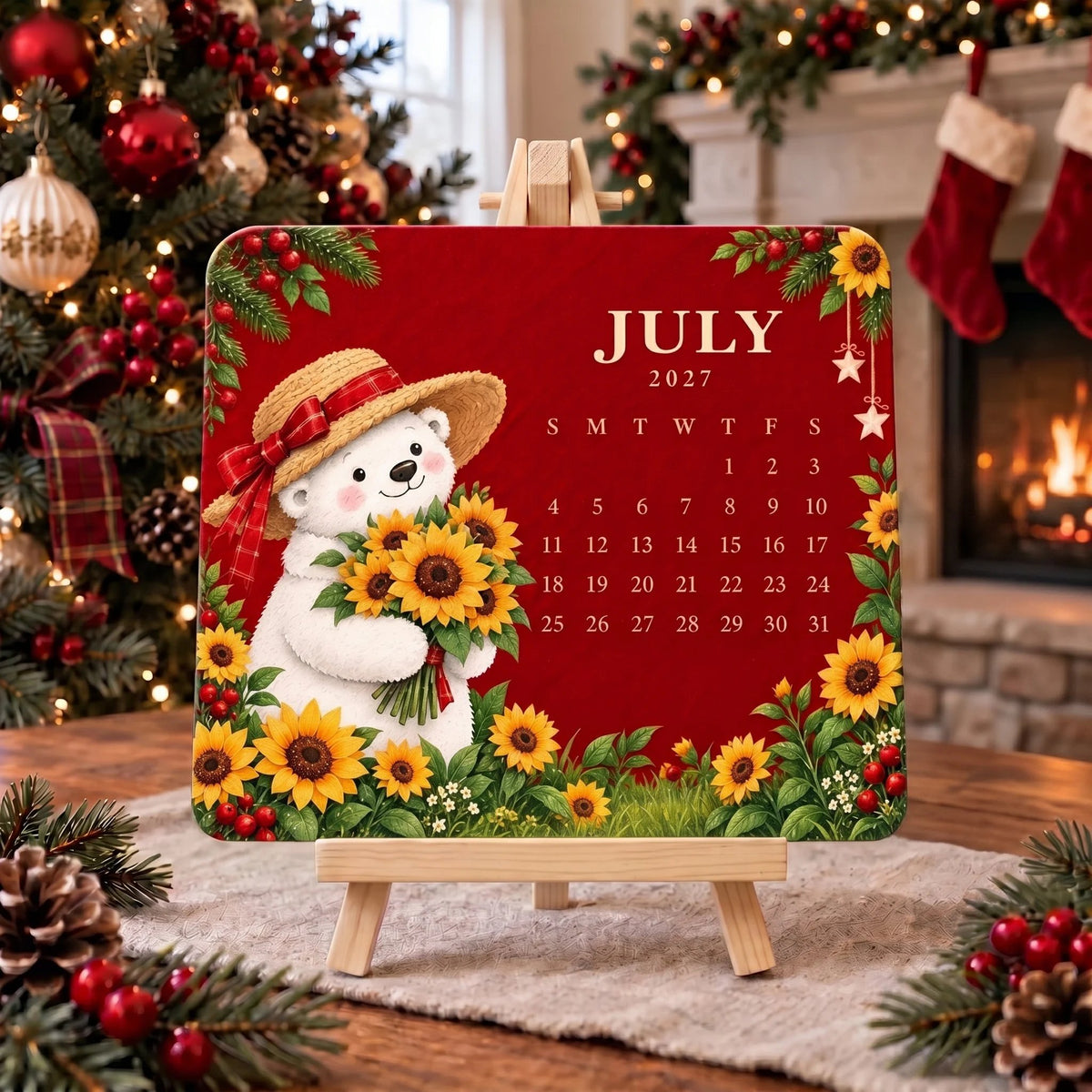 🎄🌱 Christmas Limited Edition – Eco-Friendly Plantable “Timeless” Seed Calendar 2027 🌸🌿