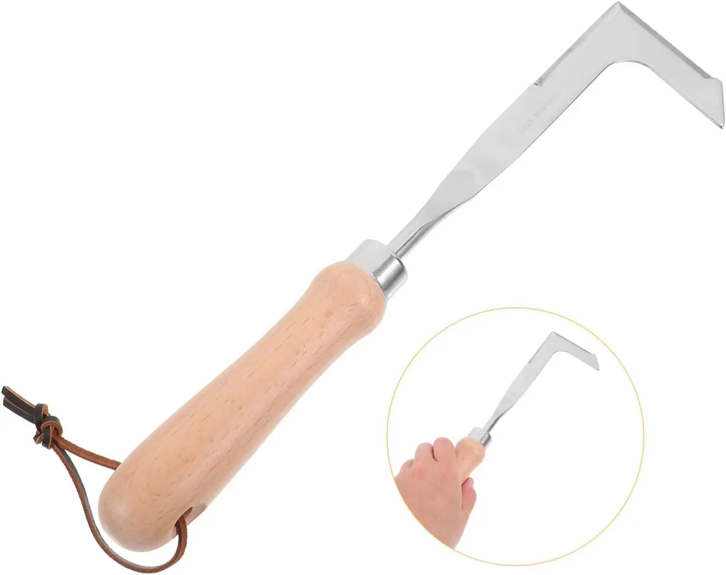 2026 Upgraded Crack Weeder Tool – Pull Weeds From The Root, Not The Leaves