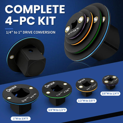 Free Shipping📦2026 Upgraded Low Profile Impact Socket Adapter Set