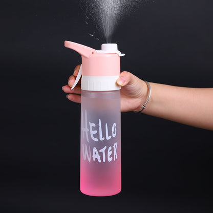 2-in-1 Hydration Bottle — Drink & Cool Down Without Carrying Extra Gear