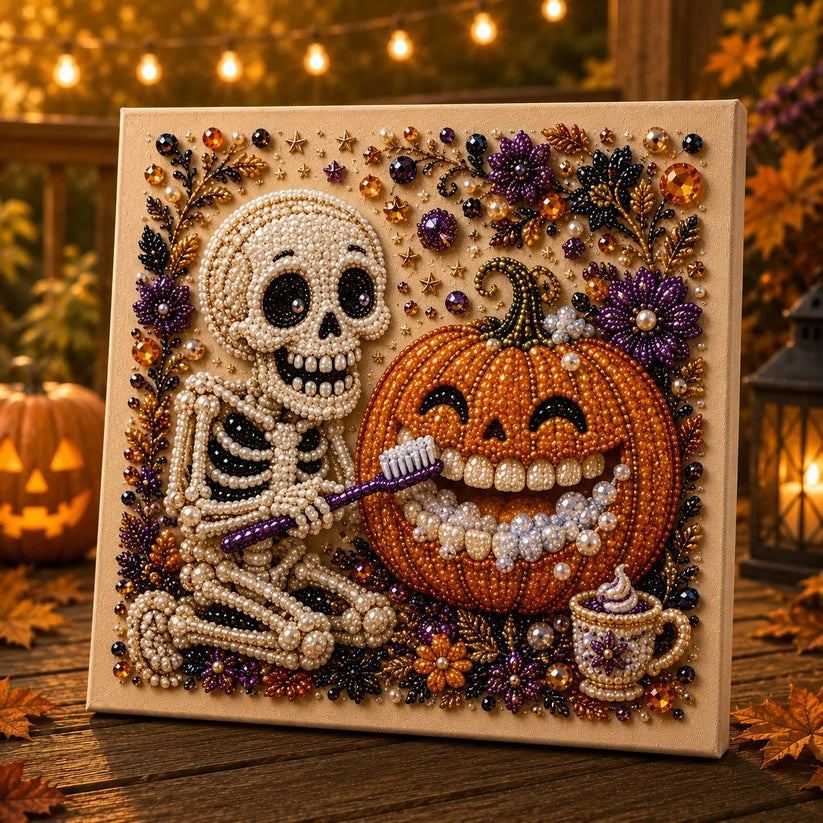 👻🎃 3D Pearl Art Halloween DIY Kit