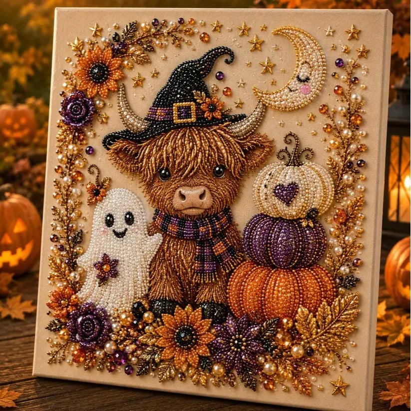 👻🎃 3D Pearl Art Halloween DIY Kit